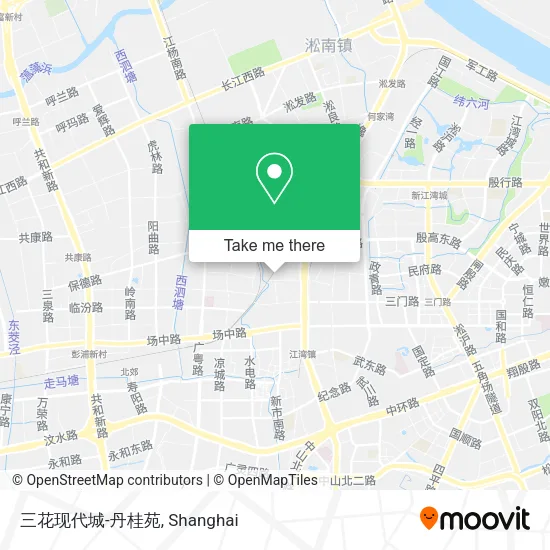 三花现代城-丹桂苑 map