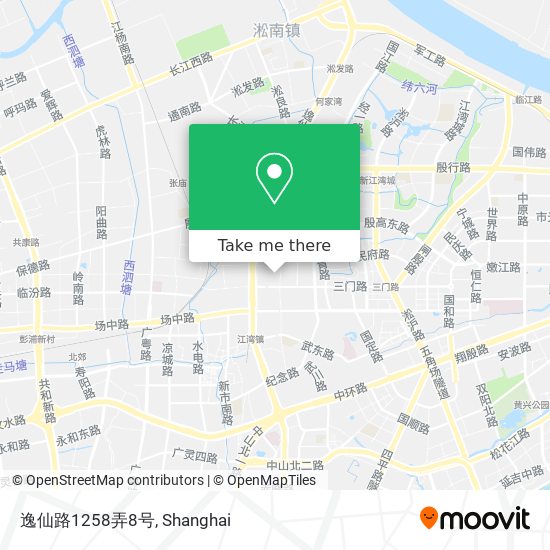 逸仙路1258弄8号 map