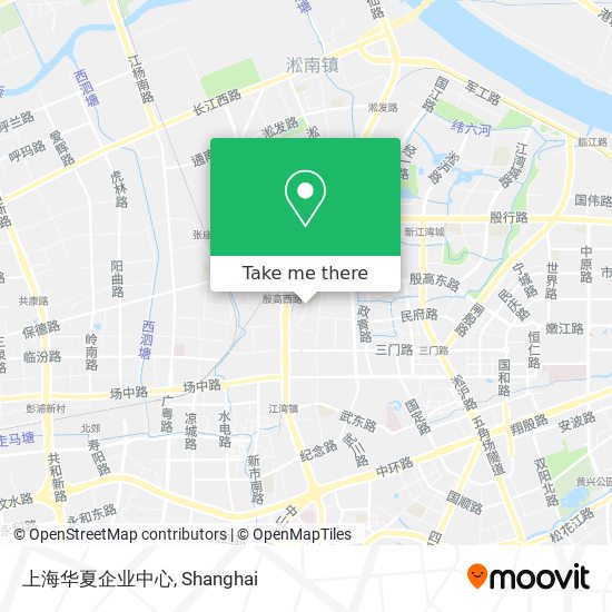 上海华夏企业中心 map