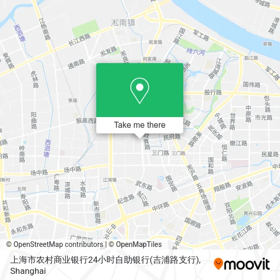 上海市农村商业银行24小时自助银行(吉浦路支行) map