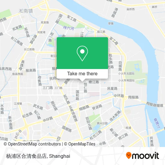 杨浦区合清食品店 map