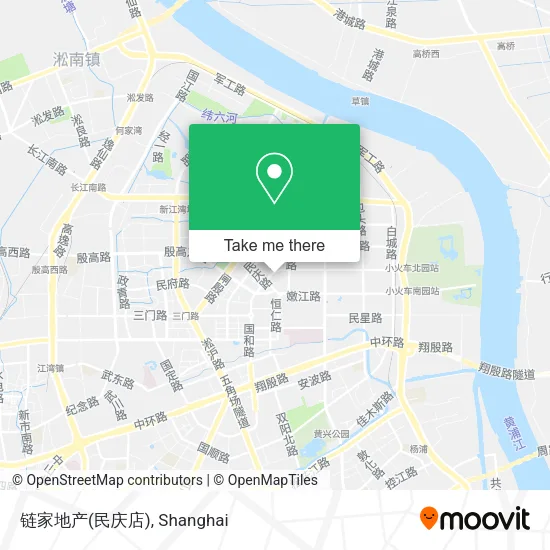 链家地产(民庆店) map