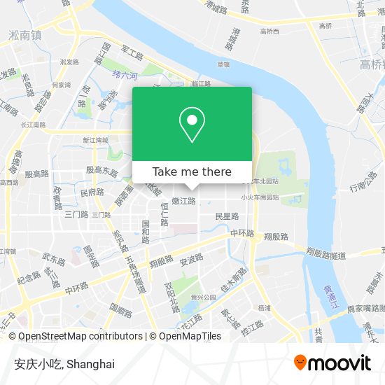 安庆小吃 map