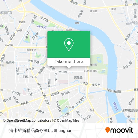 上海卡维斯精品商务酒店 map