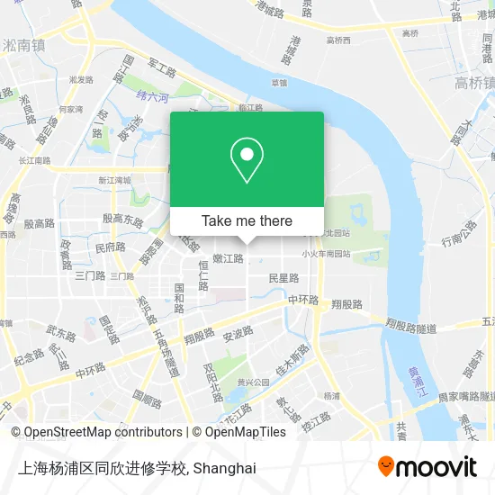 上海杨浦区同欣进修学校 map