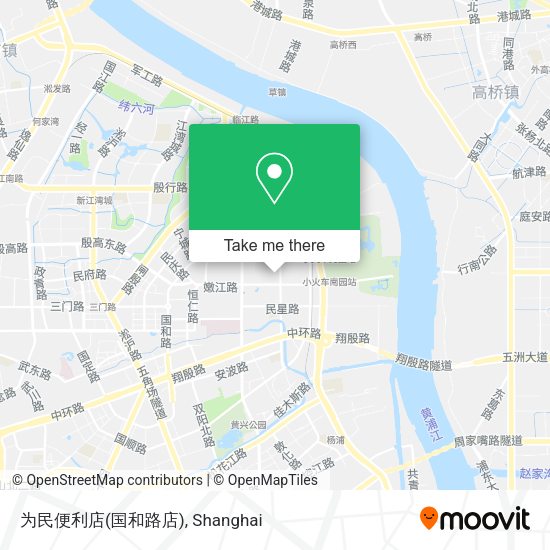 为民便利店(国和路店) map