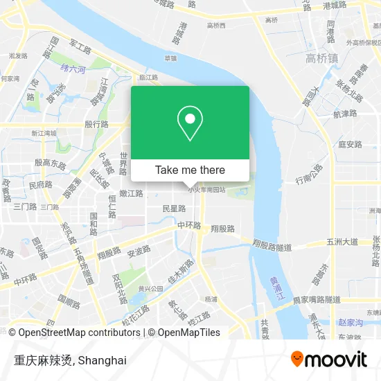 重庆麻辣烫 map