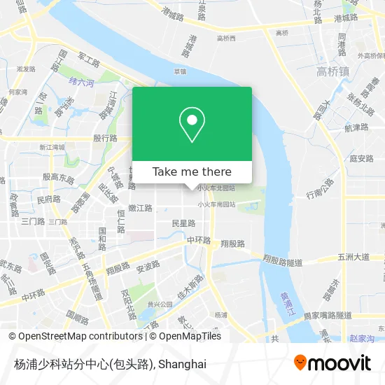 杨浦少科站分中心(包头路) map