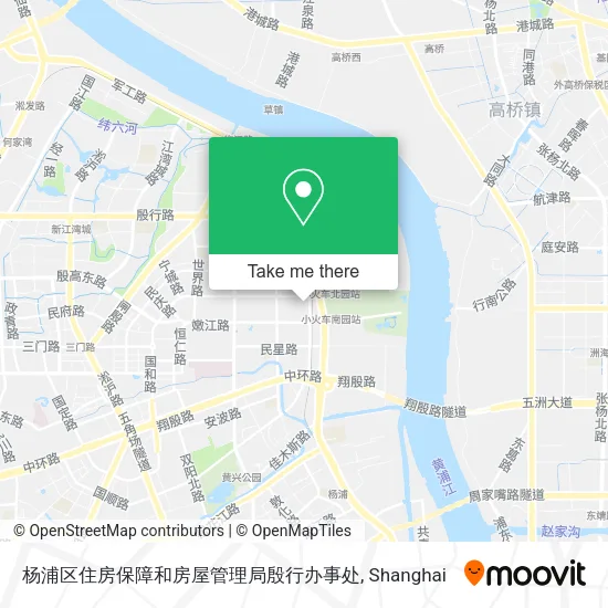 杨浦区住房保障和房屋管理局殷行办事处 map