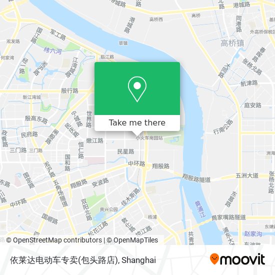 依莱达电动车专卖(包头路店) map