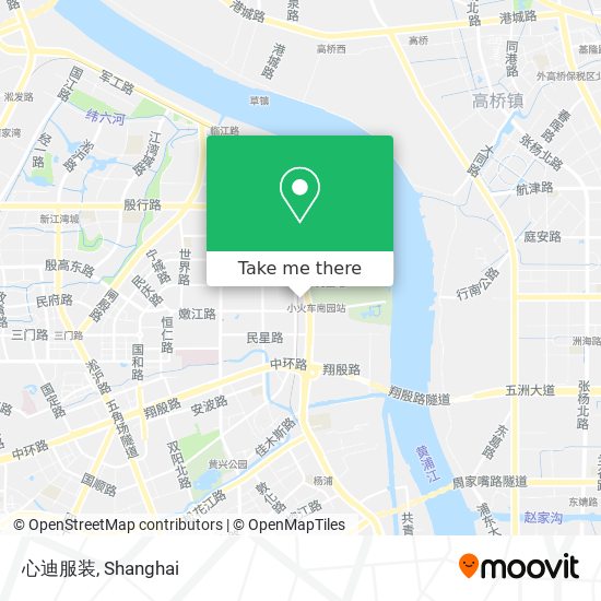 心迪服装 map