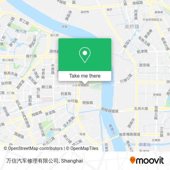 万信汽车修理有限公司 map