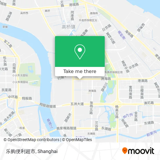 乐购便利超市 map