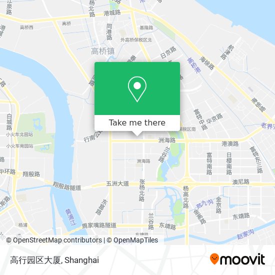 高行园区大厦 map