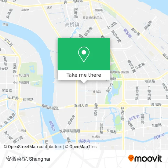 安徽菜馆 map