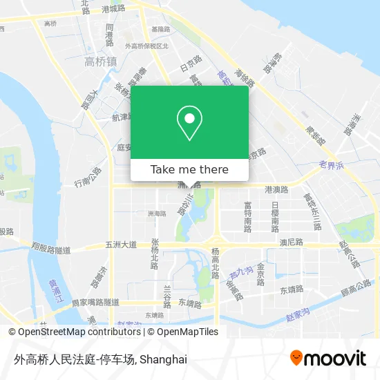 外高桥人民法庭-停车场 map