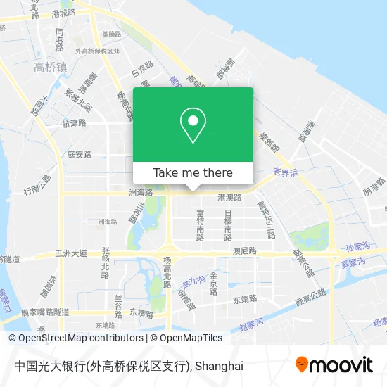 中国光大银行(外高桥保税区支行) map