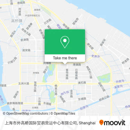 上海市外高桥国际贸易营运中心有限公司 map