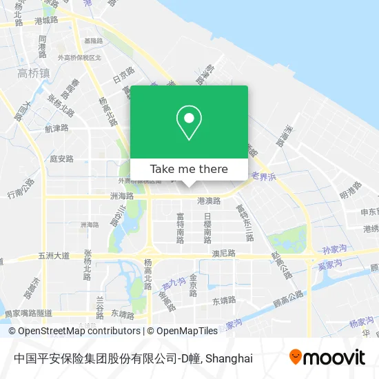 中国平安保险集团股份有限公司-D幢 map