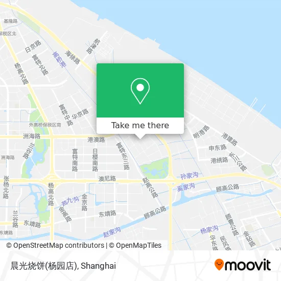 晨光烧饼(杨园店) map