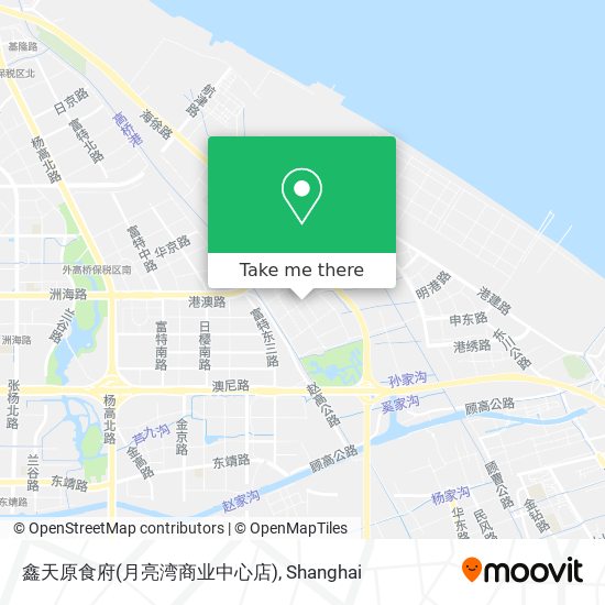 鑫天原食府(月亮湾商业中心店) map