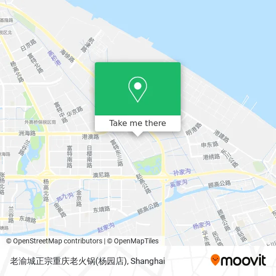 老渝城正宗重庆老火锅(杨园店) map