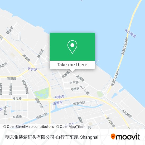 明东集装箱码头有限公司-自行车车库 map