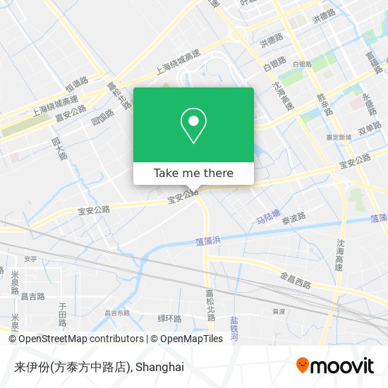 来伊份(方泰方中路店) map