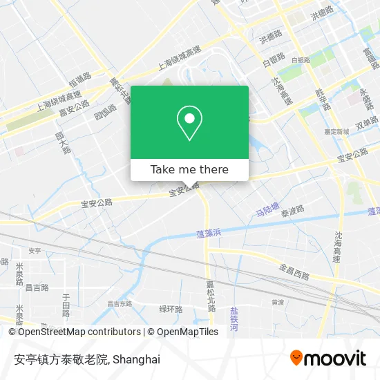 安亭镇方泰敬老院 map