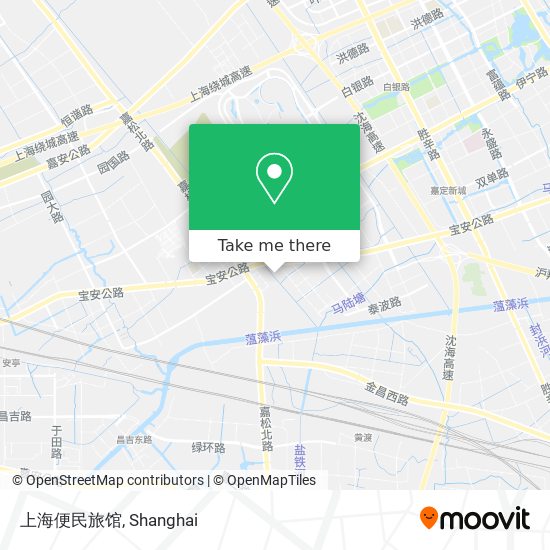 上海便民旅馆 map