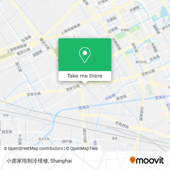 小龚家电制冷维修 map