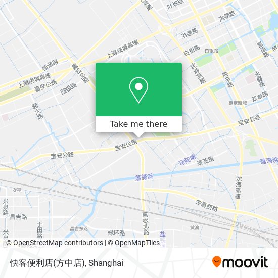 快客便利店(方中店) map