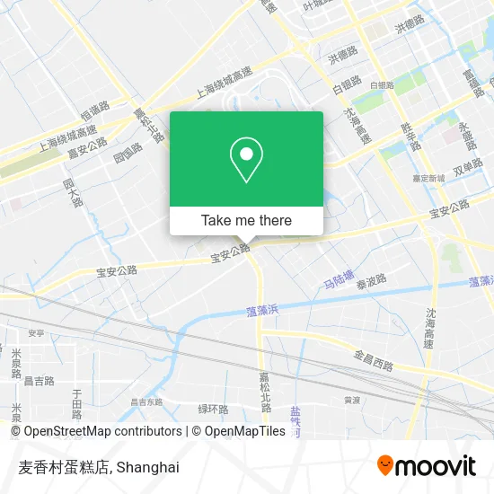 麦香村蛋糕店 map