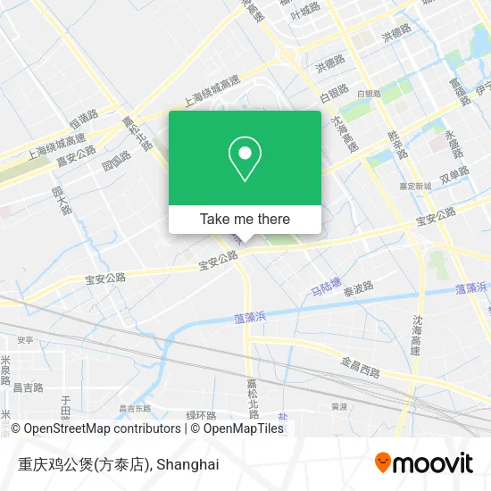 重庆鸡公煲(方泰店) map