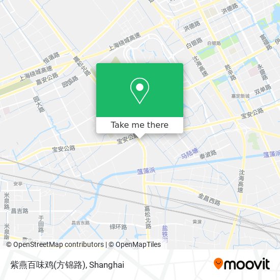 紫燕百味鸡(方锦路) map