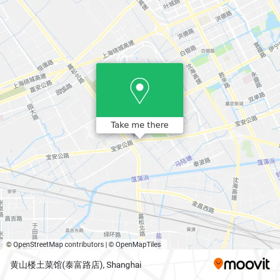 黄山楼土菜馆(泰富路店) map