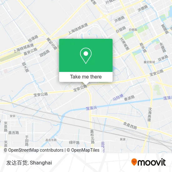 发达百货 map