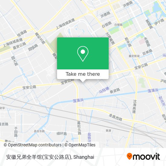 安徽兄弟全羊馆(宝安公路店) map
