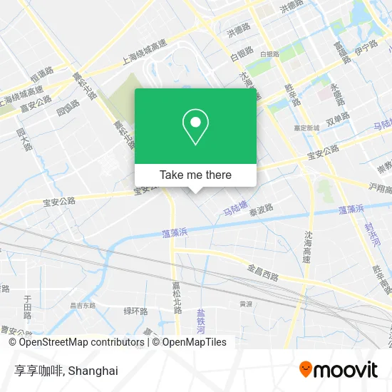 享享咖啡 map
