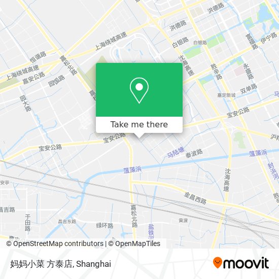 妈妈小菜 方泰店 map