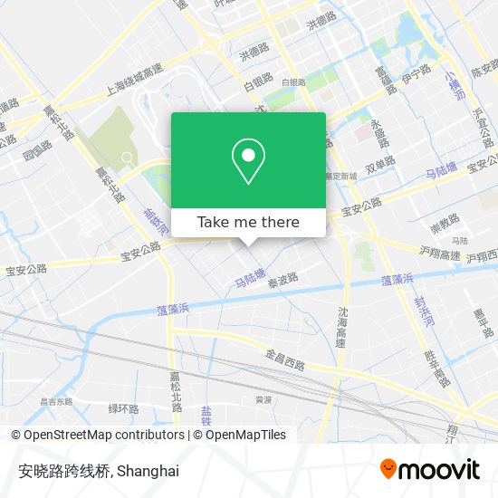 安晓路跨线桥 map