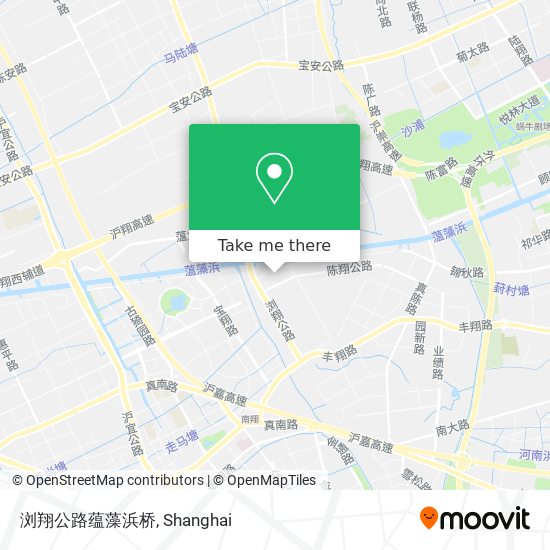 浏翔公路蕴藻浜桥 map