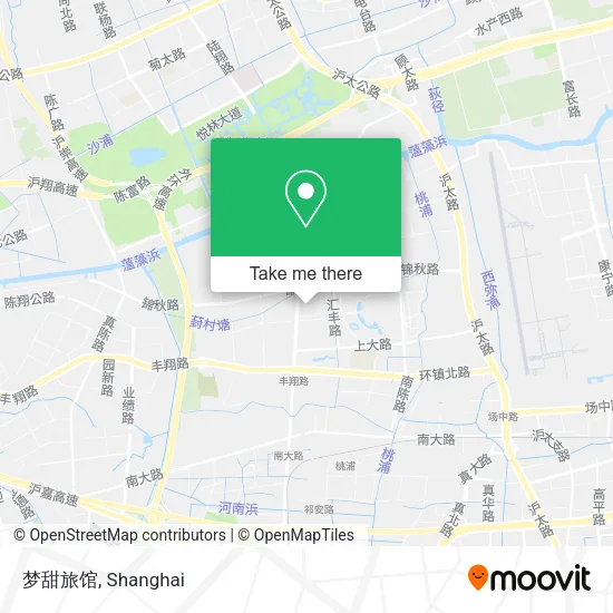 梦甜旅馆 map