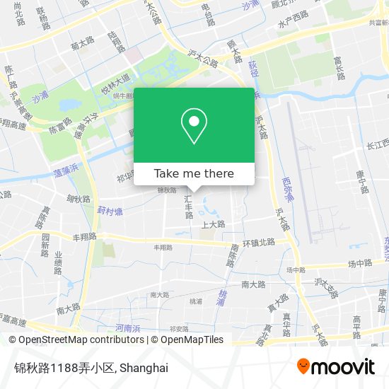锦秋路1188弄小区 map