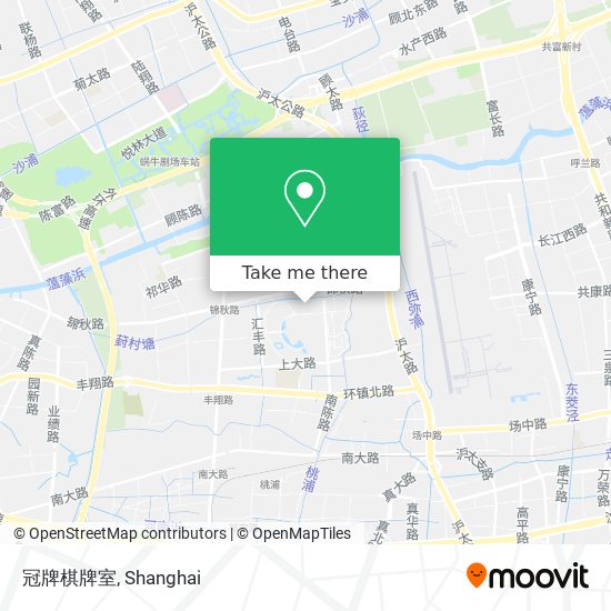 冠牌棋牌室 map
