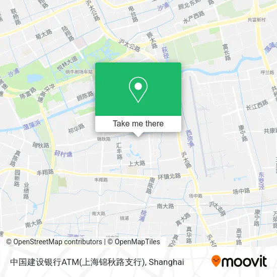 中国建设银行ATM(上海锦秋路支行) map