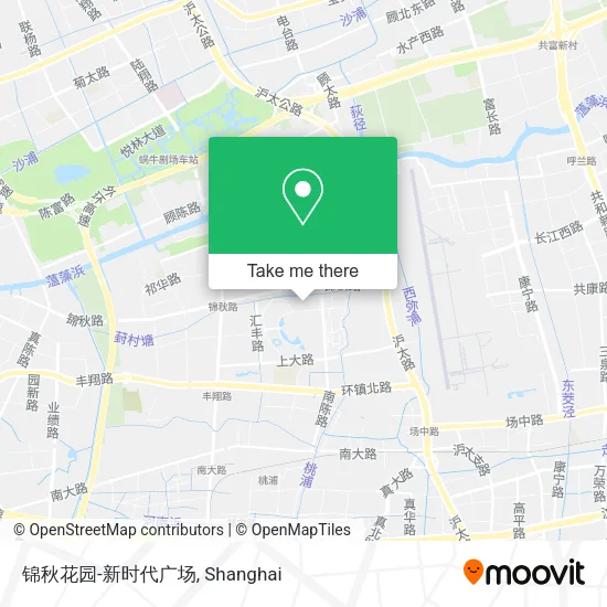 锦秋花园-新时代广场 map