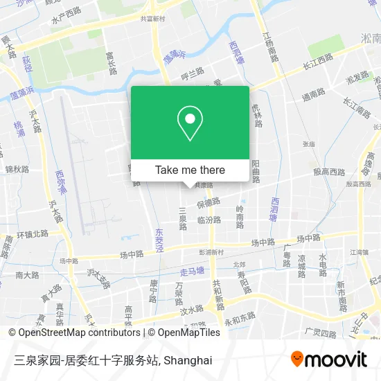 三泉家园-居委红十字服务站 map