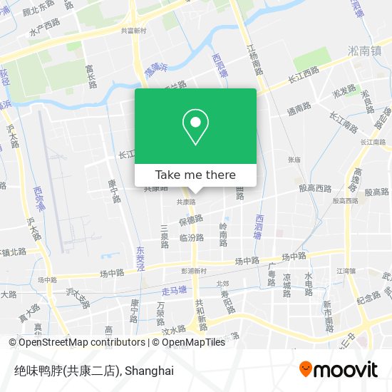 绝味鸭脖(共康二店) map
