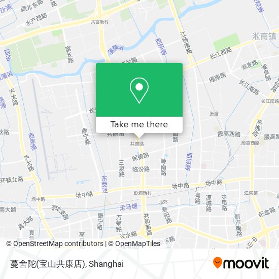 蔓舍陀(宝山共康店) map